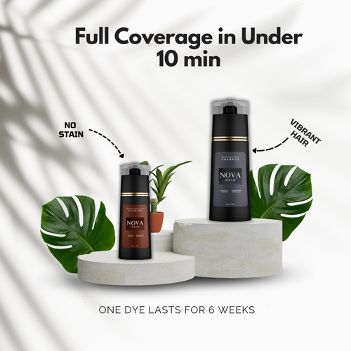 NovaHair®  Instant Dye Shampoo (Buy 1 Get 1 Free)